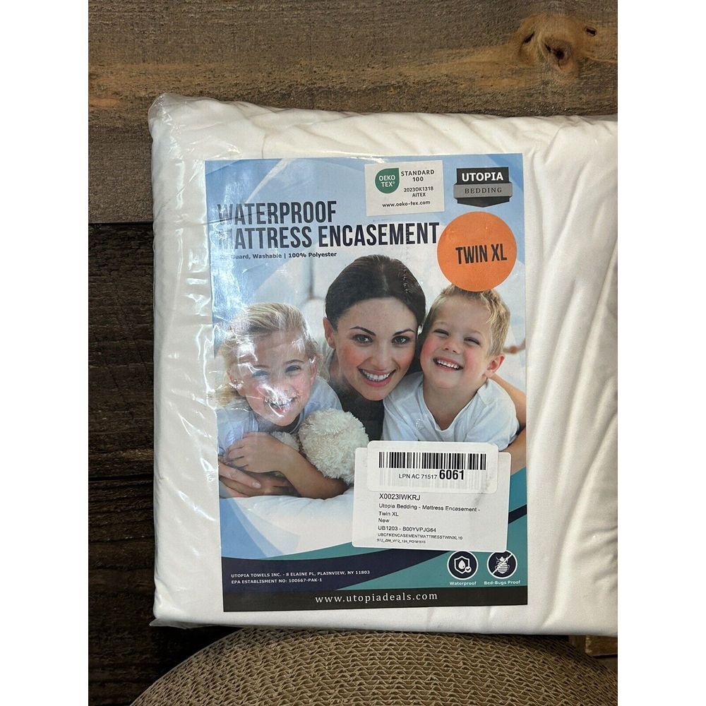 Utopia Bedding Washable Waterproof Mattress Encasement - Bed Bug Proof - Twin XL